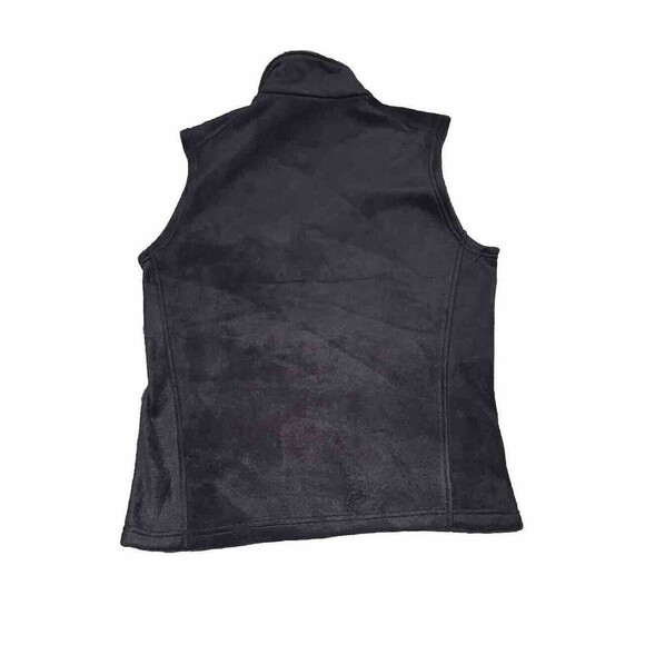 Columbia Vest Blue Fleece Steens Mountain Sleeveless Full Zip Mens Size Small - Picture 2 of 4